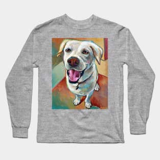 Mesa the Blond Labrador by Robert Phelps Long Sleeve T-Shirt